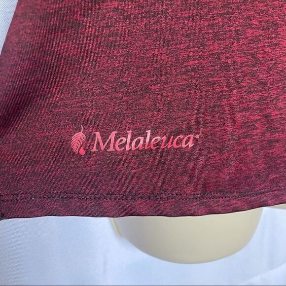 Melalueca maroon women’s tee with lace size small - Picture 6 of 9